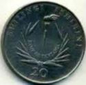 20 Shilingi (20th Anniversary of Central Bank)