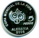 5 Pesos (18th World Championship Football 2006 Germany)
