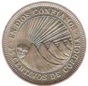 25 Centavos (Edge lettering B.C.N.)
