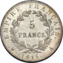 5 Francs (Hundred Days - A - Paris)