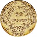 20 Francs (Consul - A - Paris)
