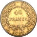 40 Francs (Emperor. A - Paris AN 13 (14))