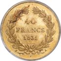 40 Francs (Louis Philippe I. A - Paris)