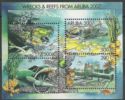 Souvenir Sheet of 4, Wrecks and Reefs