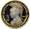 ½ Crown (Bicentenary of the discovery of Palladium)