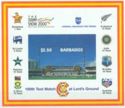 Souvenir Sheet, Lord's Ground (The Stamp Show 2000, London)