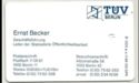 TÜV Berlin - Ernst Becker