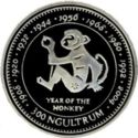 300 Ngultrum (Chinese zodiac - Year of the Monkey)