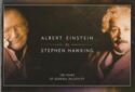Albert Eistein and Stephen Hawking