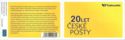 20 Years of Česká pošta, s.p. - booklet