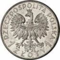 1 Złoty (PRÓBA) (Woman's Head)