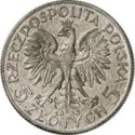 5 Złotych (Woman's Head - PRÓBA)