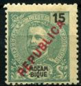 King Carlos I of Portugal (1863-1908) - local overprint