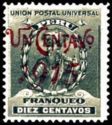 Francisco Pizarro - overprint in red