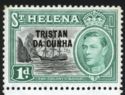 "TRISTAN DA CUNHA" Overprinted