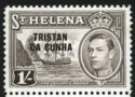 "TRISTAN DA CUNHA" Overprinted