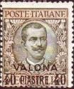 Italy Stamps Overprint "VALONA"