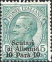Italy Stamps Overprint "SCUTARI DI ALBANIA"