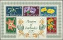 Native flowers - souvenir sheet
