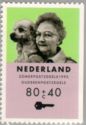 Senior Citizens - Elderly Woman with Dog - from Booklet
