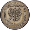 10 Złotych (PRÓBA) (50th Anniv. of Gdynia Seaport)