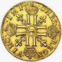 1 Louis d'or (Louis XIV. BD - 🐄 - Pau)