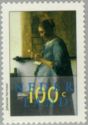 "Woman in Blue reading a Letter"