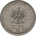 50 Złotych (PRÓBA) (Władysław Sikorski)