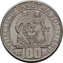 100 Złotych (PRÓBA) (Mieszko and Dąbrówka)