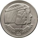 100 Złotych (PRÓBA) (Mieszko and Dąbrówka)