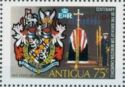 Churchill's Coat of Arms - Overprinted