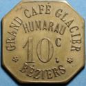 10 Centimes (Béziers (Hérault) – Grand café glacier / Humarau)