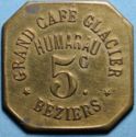 5 Centimes (Béziers (Hérault) – Grand café glacier / Humarau)