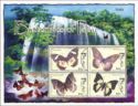 Palau Butterflies 2004 mini sheet