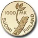 1,000 Markkaa  (80th Anniversary of Independence)