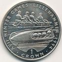1 Crown (XVII Winter Games - Bobsledding)