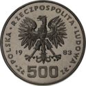 500 Złotych (PRÓBA) (XIV Winter Olympic Games - Sarajevo 84)