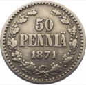 50 Penniä (dotted rim)
