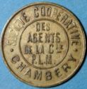 5 Centimes (Ste. Coop. des Agents de la Cie PLM)