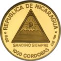 1,000 Córdobas (50th Anniv. The Murder of A.C. Sandino)