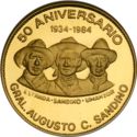 1,000 Córdobas (50th Anniv. The Murder of A.C. Sandino)