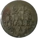 1/24 Thaler (A, B, E, or F)
