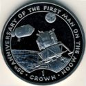 1 Crown (The first manned moon landing)