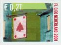 Playing Card with Christmas Tree as Sign