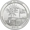 25 Cents / Quarter (Fort McHenry National Monument & H
