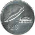 20 Dollars (Golden cowrie)