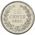 10 Cents (Dubbeltje - Hangend Haar)