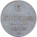 6 Kreuzer (1/20 Thaler)