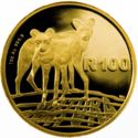 100 Rand (Natura - African Wild Dog)