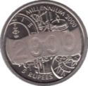 5 Rupees (Millenium)